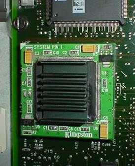 The CPU Installed